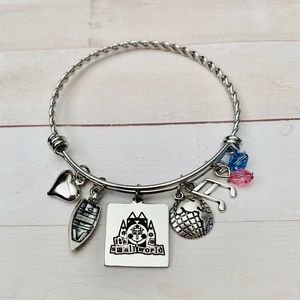 It’s a small world Disney inspired charm bracelet